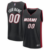 Black Miami Heat Fastbreak Custom Jersey | NBA