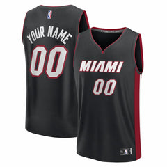 Black Miami Heat Fastbreak Custom Jersey | NBA
