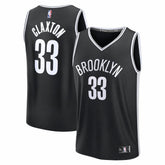 Black Nic Claxton Brooklyn Nets Fast Break Replica Jersey | NBA