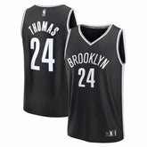 Black Cam Thomas Brooklyn Nets Fast Break Replica Jersey | NBA