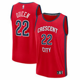 Red Derik Queen New Orleans Pelicans Fast Break Replica Player Jersey | NBA