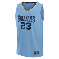 Light Blue Cedric Coward Memphis Grizzlies Fast Break Replica Player Jersey | NBA