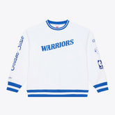 White Golden State Warriors Arctic Fleece Sweatshirt sale | NBA