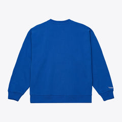 Royal New York Knicks Women's Hardwood Classics Script Lightweight Sweatshirt | NBA