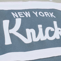Blue New York Knicks Thunderstorm Head Coach Quarter-Zip Jacket | NBA