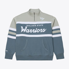 Blue Golden State Warriors Thunderstorm Head Coach Quarter-Zip Jacket sale | NBA