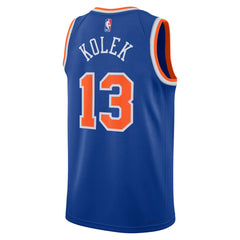 Blue Tyler Kolek New York Knicks Unisex Swingman Jersey | NBA