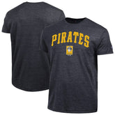 Pittsburgh Pirates Champion Cooperstown Wordmark Lockup Tri-Blend T-Shirt - MLB T-shirts