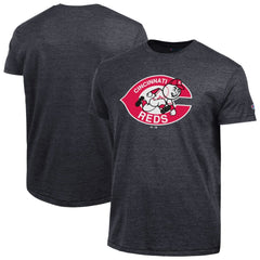 Cincinnati Reds Champion Cooperstown Logo Tri-Blend T-Shirt - MLB T-shirts