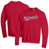Washington Nationals Champion Powerblend Wordmark Sweatshirt - MLB Sweatshirts