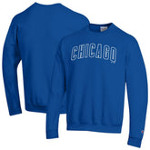 Chicago Cubs Champion Powerblend Wordmark Sweatshirt - MLB Sweatshirts