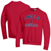 Los Angeles Angels Champion Heart & Soul Powerblend Sweatshirt - MLB Sweatshirts