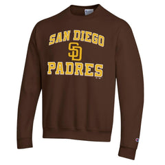 San Diego Padres Champion Heart & Soul Powerblend Sweatshirt - MLB Sweatshirts