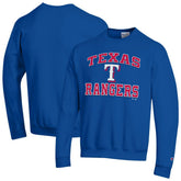 Texas Rangers Champion Heart & Soul Powerblend Sweatshirt - MLB Sweatshirts