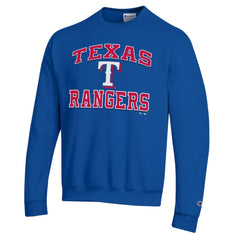 Texas Rangers Champion Heart & Soul Powerblend Sweatshirt - MLB Sweatshirts