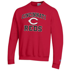 Cincinnati Reds Champion Heart & Soul Powerblend Sweatshirt - MLB Sweatshirts