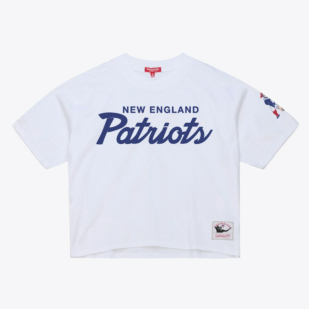New England Patriots Women's Head Coach Cropped T-Shirt | NFL US