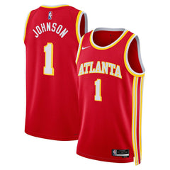Red Jalen Johnson Atlanta Hawks Unisex Swingman Jersey | NBA