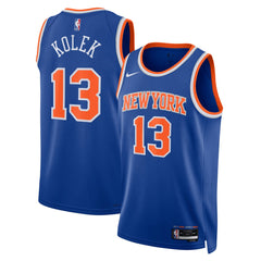 Blue Tyler Kolek New York Knicks Unisex Swingman Jersey | NBA