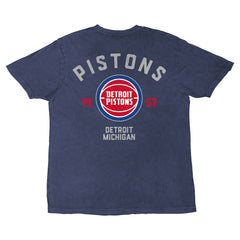 Blue Detroit Pistons Stadium Essentials Unisex Get Back Vintage T-Shirt sale | NBA
