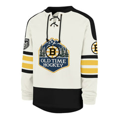 Boston Bruins '47 Pond Hockey Trio Eternal Lacer Sweatshirt - NHL Sweatshirts