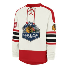 Chicago Blackhawks '47 Pond Hockey Trio Eternal Lacer Sweatshirt - NHL Sweatshirts