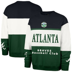 Atlanta Braves '47 Tee Up Maximalist Fleece Sweatshirt - MLB Sweatshirts