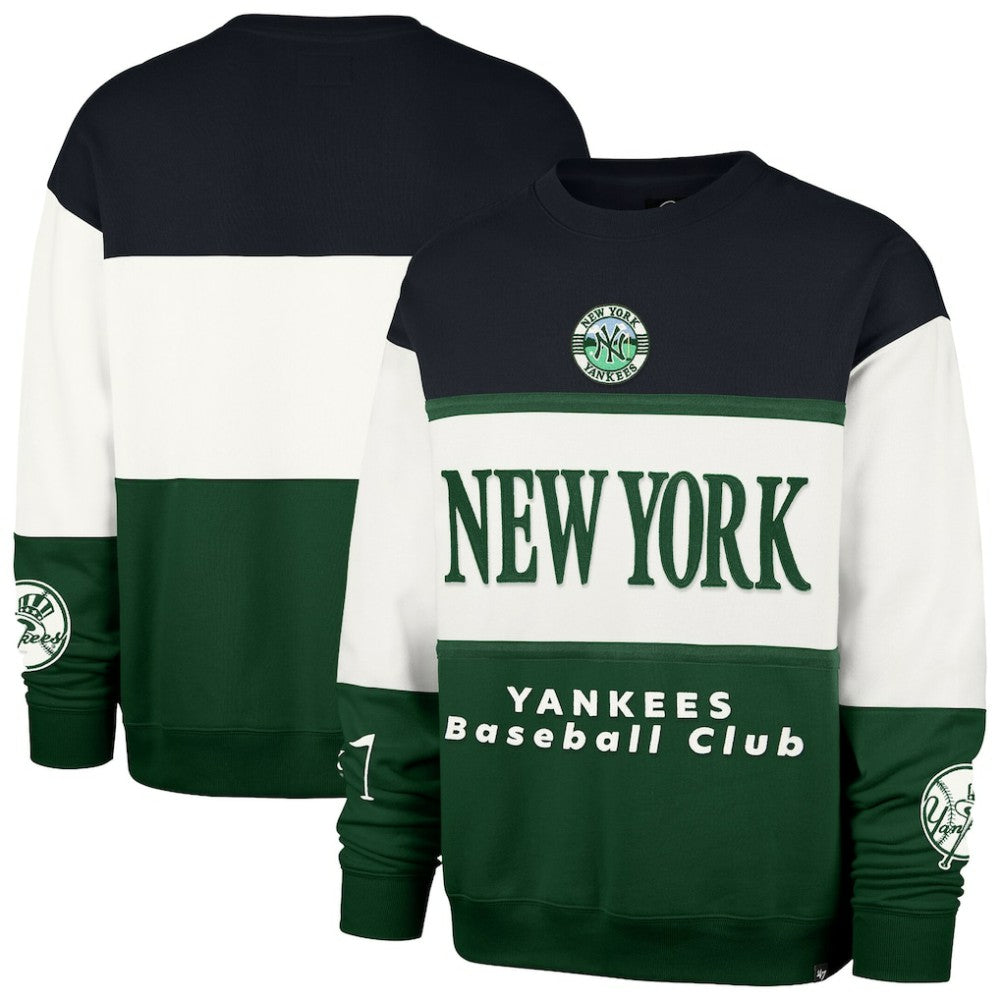 New York Yankees '47 Tee Up Maximalist Fleece Sweatshirt - MLB Sweatshirts