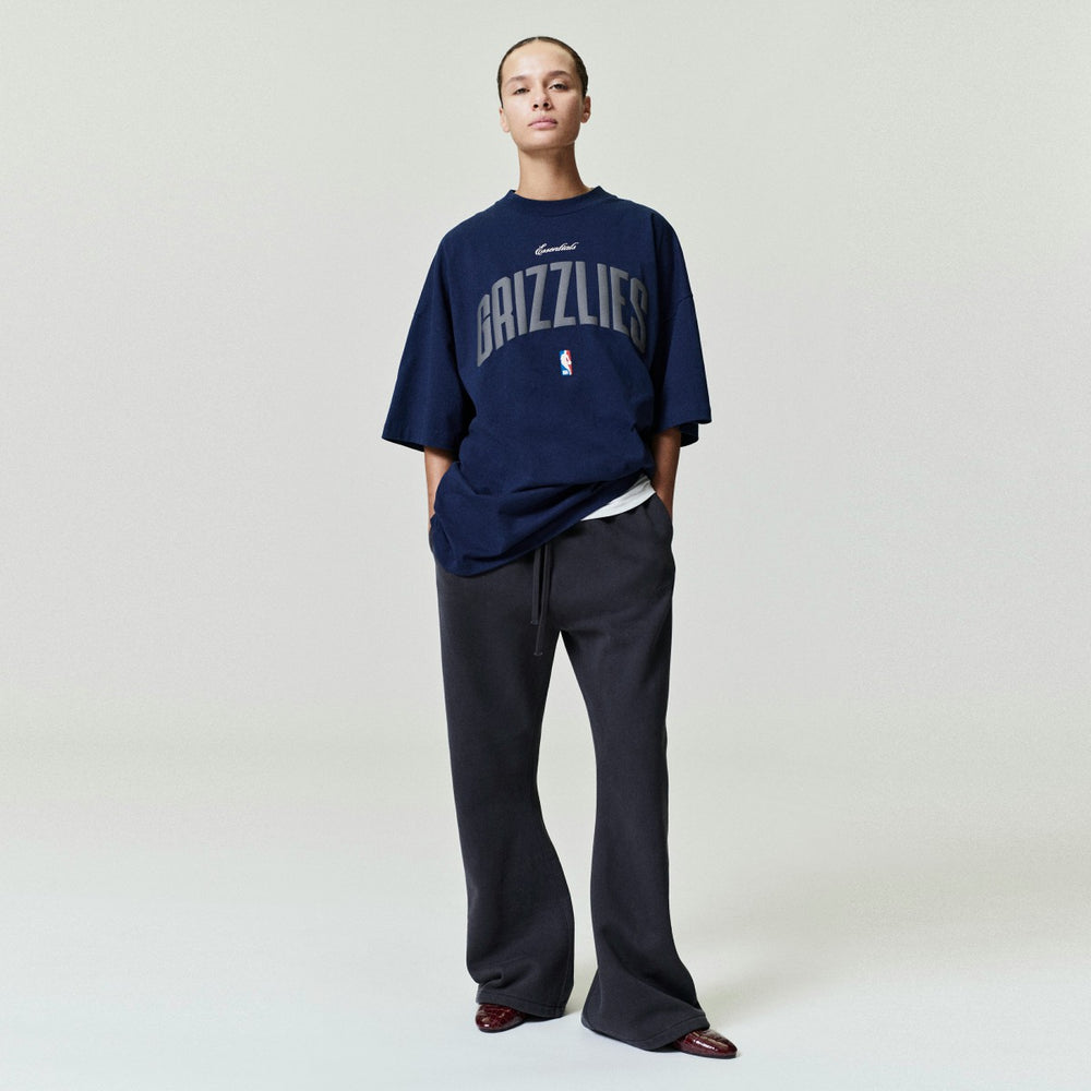 Navy Memphis Grizzlies Fear of God x NBA Unisex 90s Fit T-Shirt | NBA