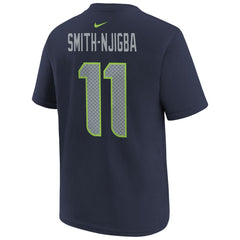 Seattle Seahawks Jaxon Smith-Njigba Youth Super Bowl LX Patch Name & Number T-Shirt | NFL US