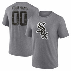 Chicago White Sox Heritage Personalized Any Name & Number Tri-Blend T-Shirt - MLB T-shirts