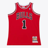 Red Derrick Rose Chicago Bulls 2008-09 Authentic Jersey sale | NBA