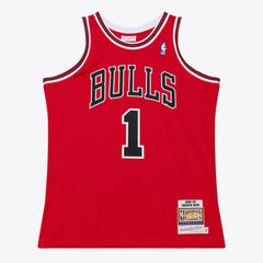 Red Derrick Rose Chicago Bulls 2008-09 Authentic Jersey sale | NBA