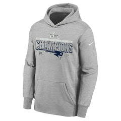 New England Patriots Youth 2025 AFC Champions Locker Room Trophy Collection Authentic Hoodie | NFL On sale