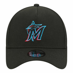 Miami Marlins New Era Youth 9FORTY A-Frame Adjustable Hat - MLB Hats