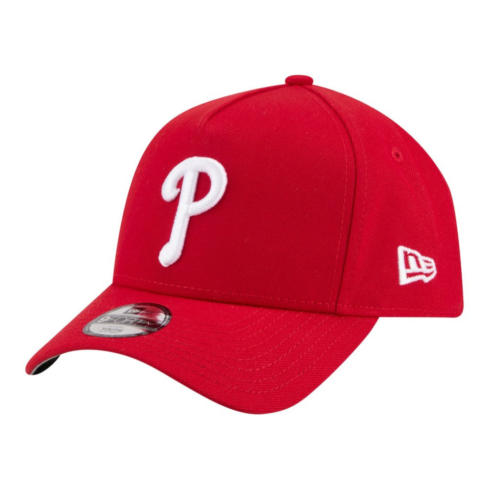 Philadelphia Phillies New Era Youth 9FORTY A-Frame Adjustable Hat - MLB Hats