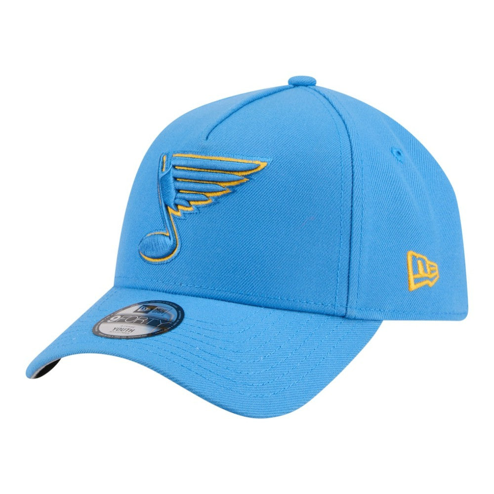 St. Louis Blues New Era Youth 9FORTY A-Frame Adjustable Hat - NHL Hats