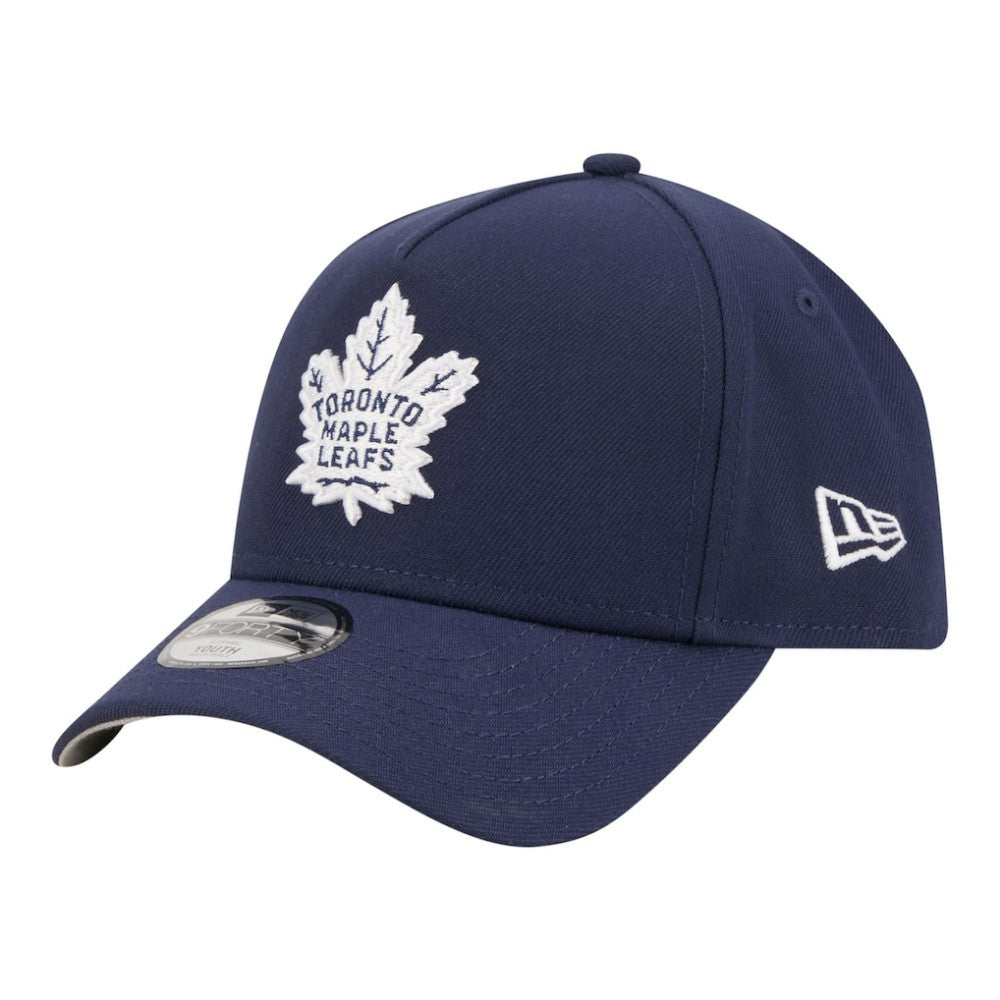 Toronto Maple Leafs New Era Youth 9FORTY A-Frame Adjustable Hat - NHL Hats