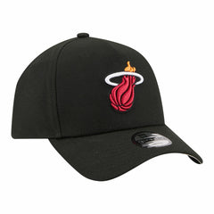 Black Miami Heat Youth 9FORTY A-Frame Adjustable Hat | NBA