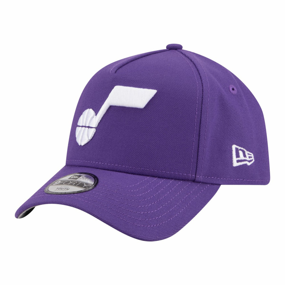 Purple Utah Jazz Youth 9FORTY A-Frame Adjustable Hat | NBA