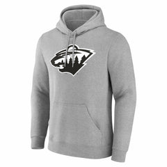 Minnesota Wild Big & Tall Personalized Name & Number Monochrome Pullover Hoodie - NHL Hoodies