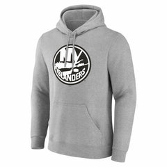 New York Islanders Big & Tall Personalized Name & Number Monochrome Pullover Hoodie - NHL Hoodies
