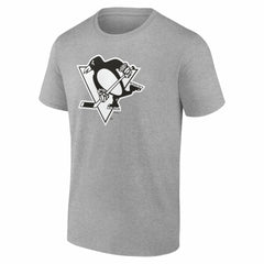 Pittsburgh Penguins Big & Tall Personalized Name & Number Monochrome T-Shirt - NHL T-shirts