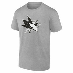 San Jose Sharks Big & Tall Personalized Name & Number Monochrome T-Shirt - NHL T-shirts