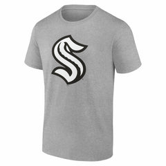 Seattle Kraken Big & Tall Personalized Name & Number Monochrome T-Shirt - NHL T-shirts