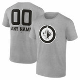 Winnipeg Jets Big & Tall Personalized Name & Number Monochrome T-Shirt - NHL T-shirts