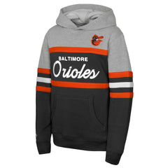 Baltimore Orioles Mitchell & Ness Youth Cooperstown Head Coach Pullover Hoodie - MLB Hoodies