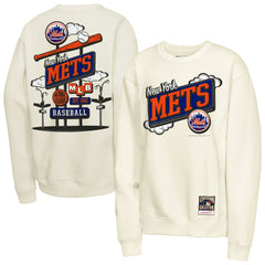 New York Mets Mitchell & Ness Youth Retro Billboard Sweatshirt - MLB Sweatshirts