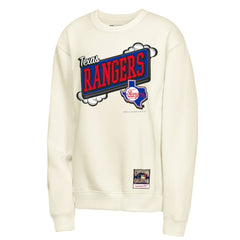 Texas Rangers Mitchell & Ness Youth Retro Billboard Sweatshirt - MLB Sweatshirts