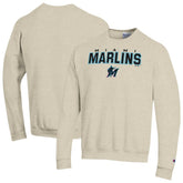 Miami Marlins Champion Eco Powerblend Sweatshirt - MLB Sweatshirts